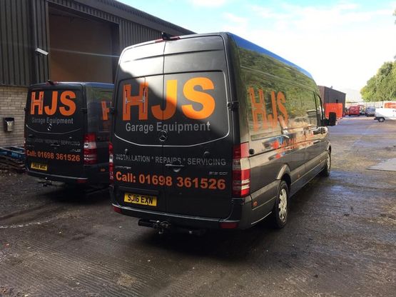  HJS Garage Equipment Vans